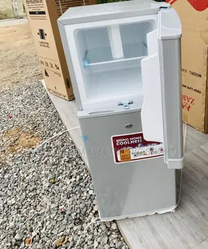 Most Affordable Zara 14TM Double Door Refrigerator(Silver).