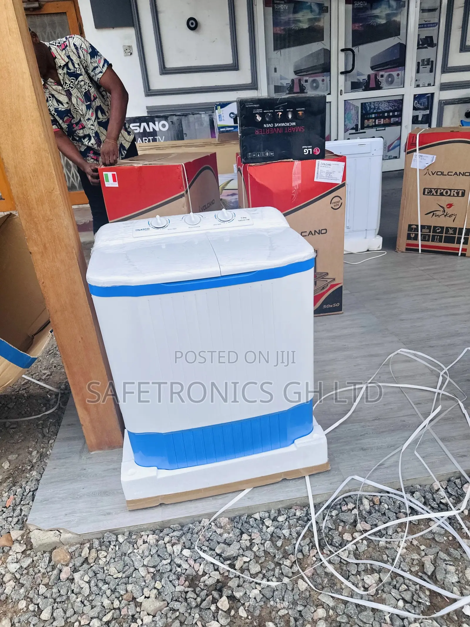 Great Nasco 7kg Washingmachine Topload Semiautomatic