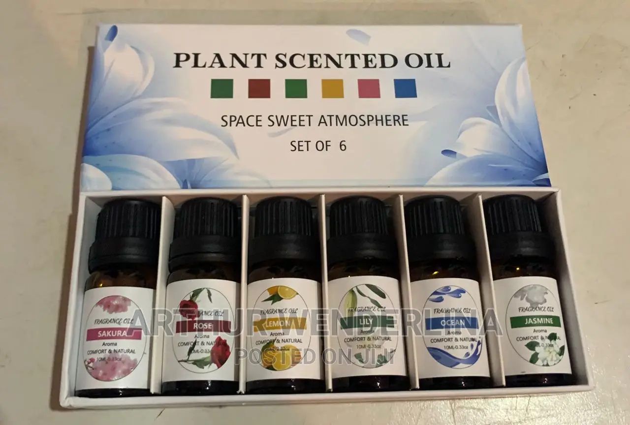 6 Set of Essential Oil( 10mls Each