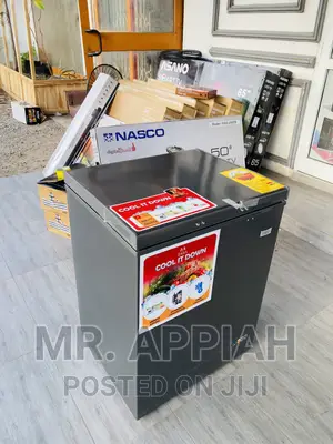 Unique Zara 200 Single Door Freezer,Dark Gray 
