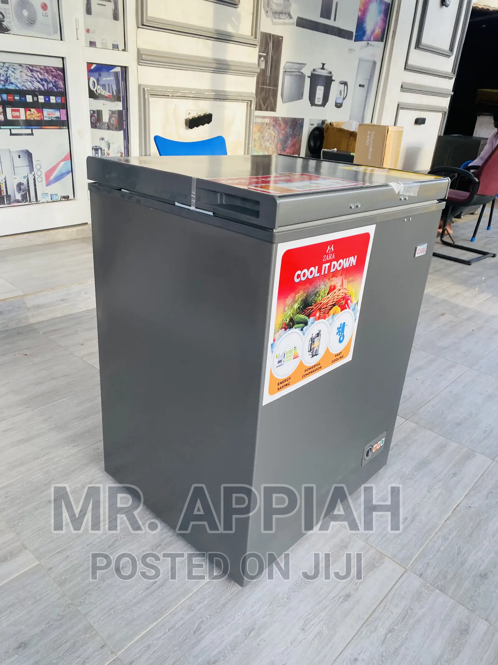 Quality Zara 200 Single Door Electric Chest Freezer 