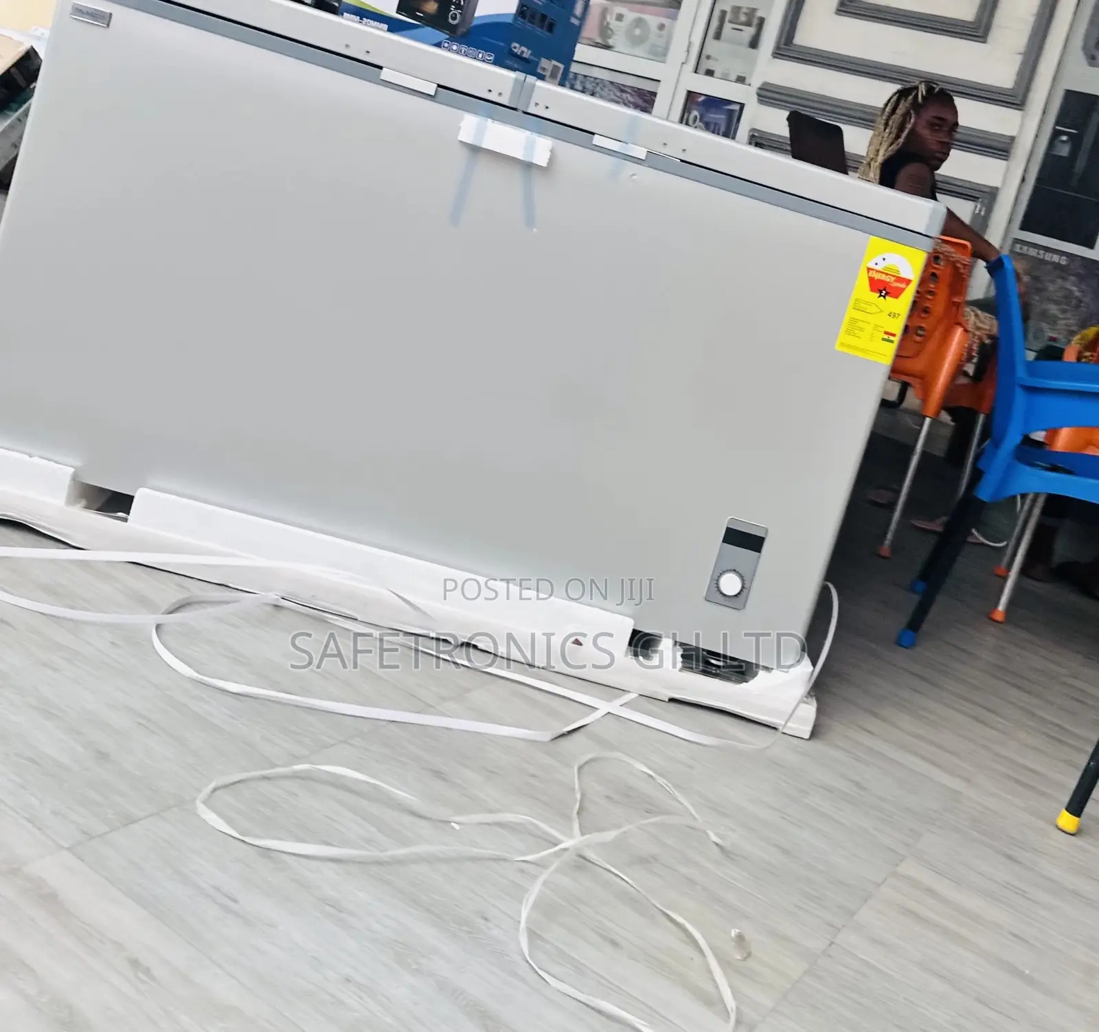 Chestfreezer Electric Nas-500fl-Dd 425L Doubledoor Nasco 