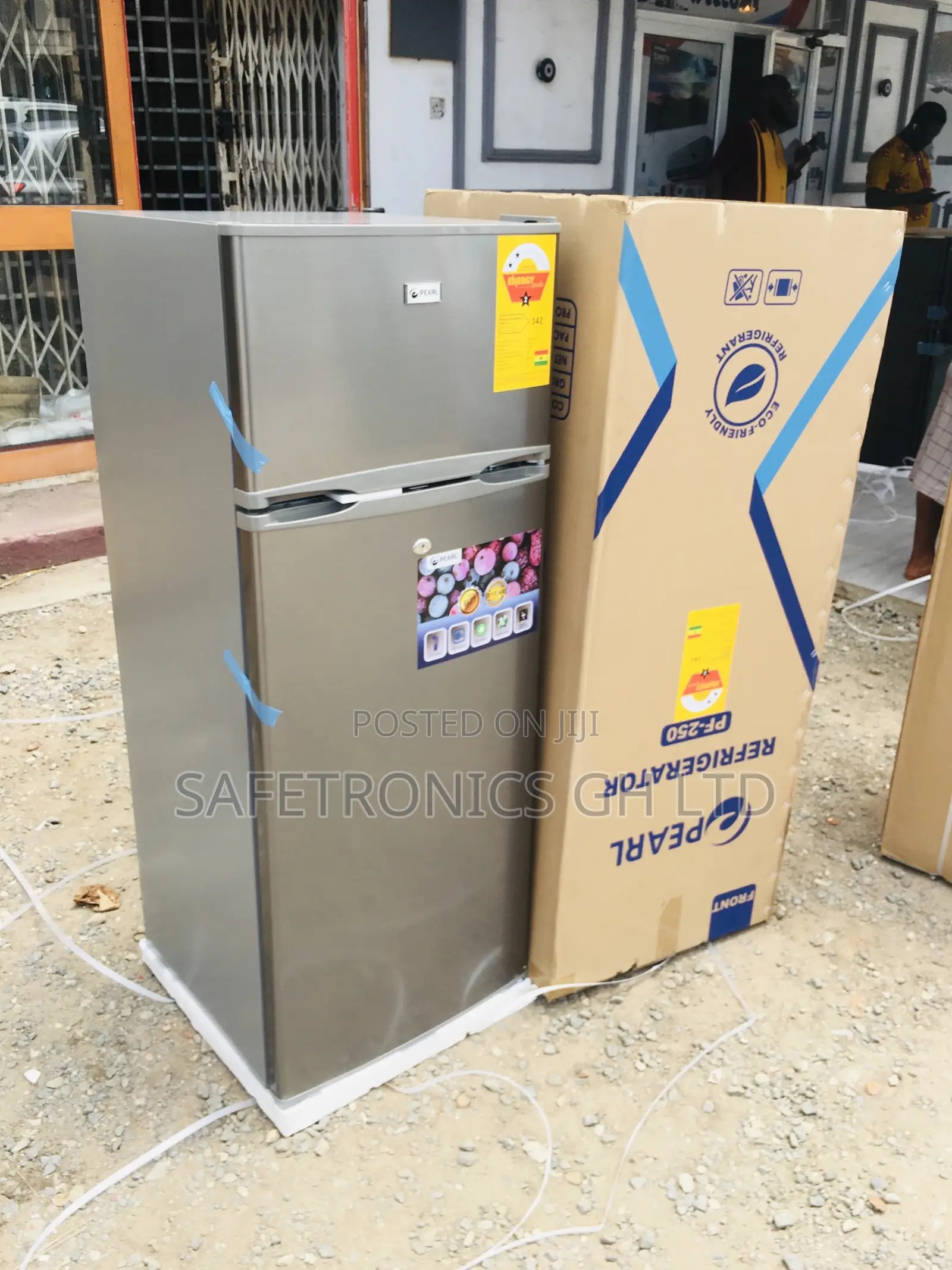 Topfreezer Doubledoor Pearl Pf-250 Electric 205 Liters