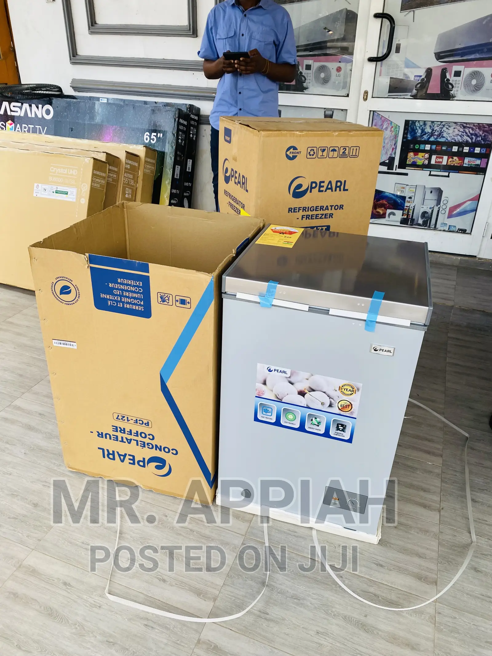 Energy Sufficient Pearl PF-127 Single Door Electric Freezer