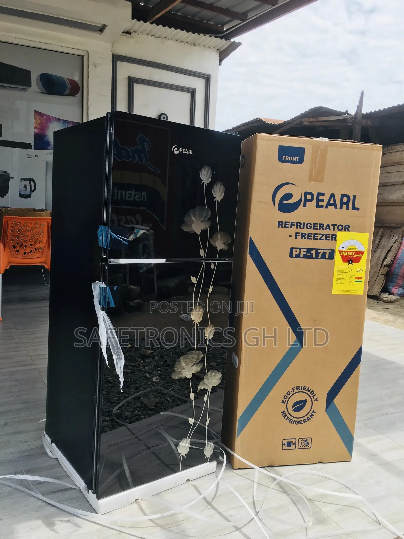 Fast Cooling Topfreezer Pearl Pf-17t Doubledoor Fridge 