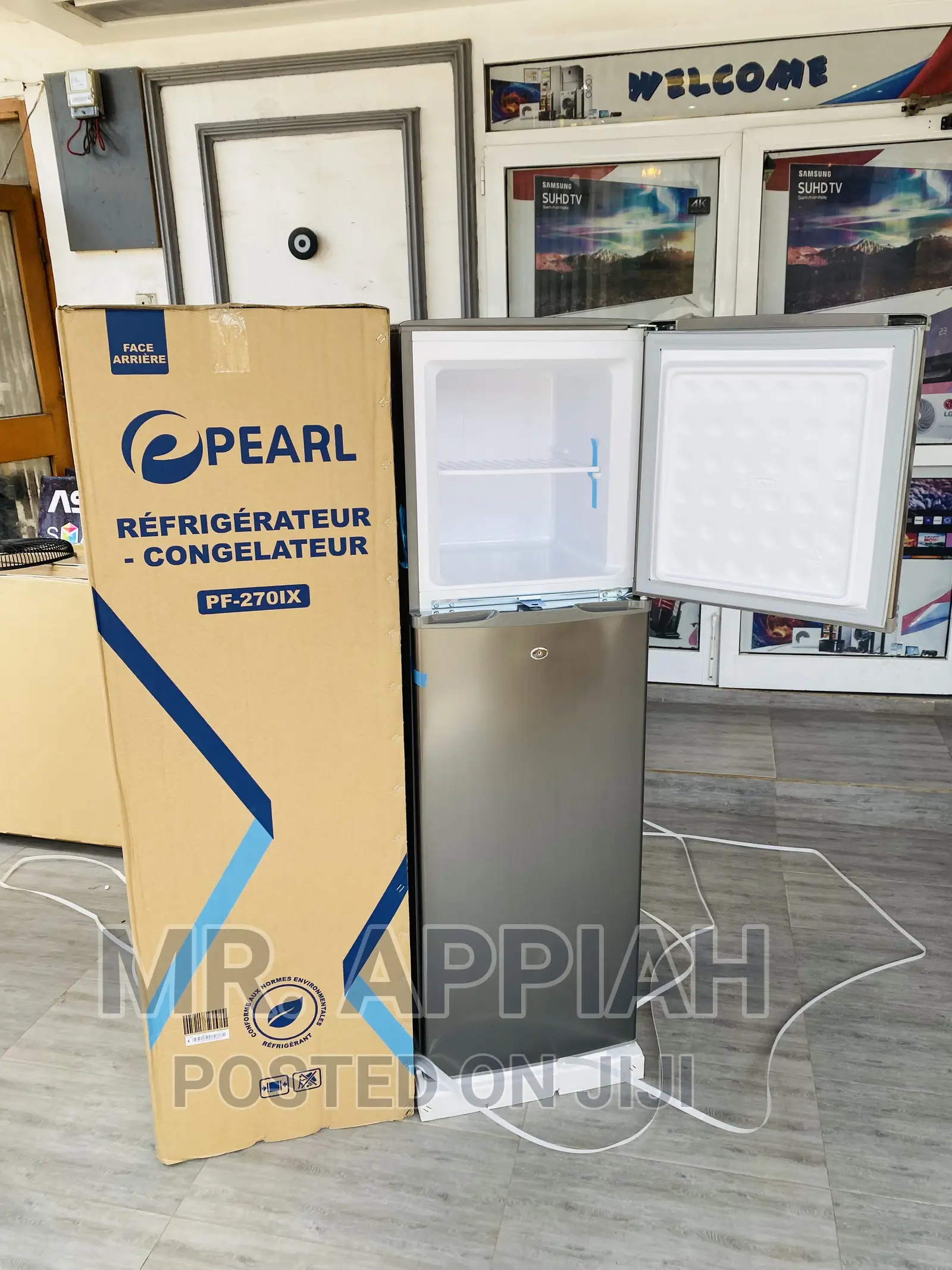 Durable and Affordable PearlPF-270 Ix Electric Fridge(166L)