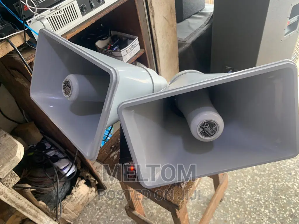 Car Horn Speaker and PA Amplifier SET