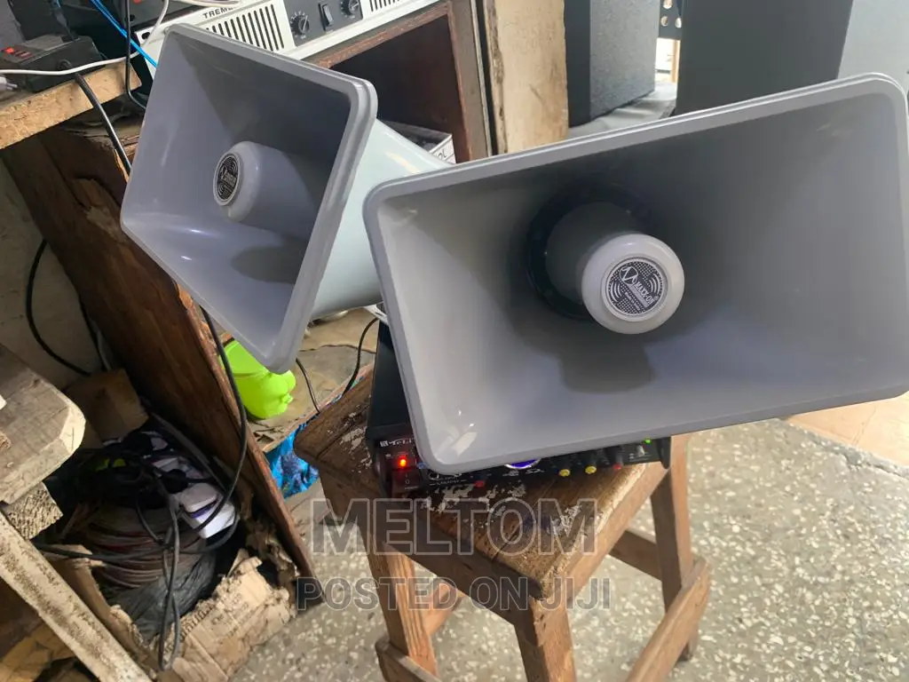 Car Horn Speaker and PA Amplifier SET