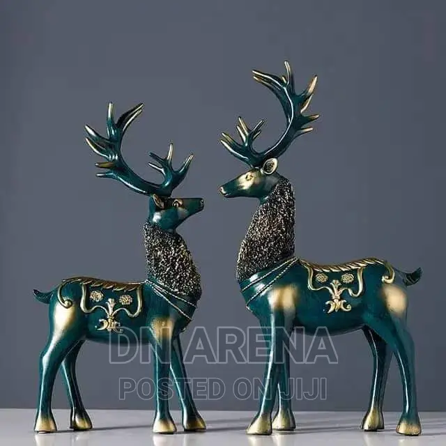 Deer Couple Ornament