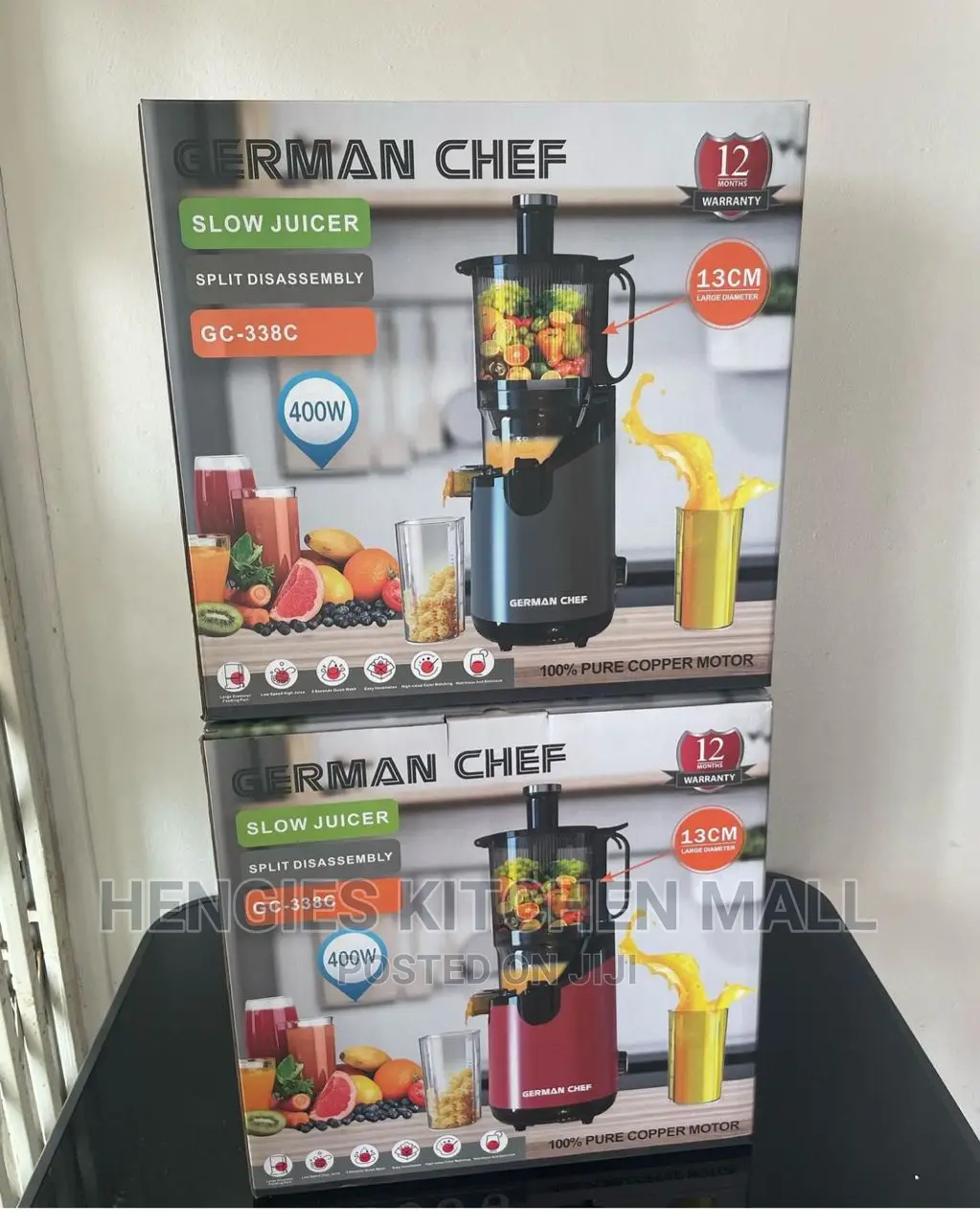 German Chef Slow Juicer (Premium Quality)