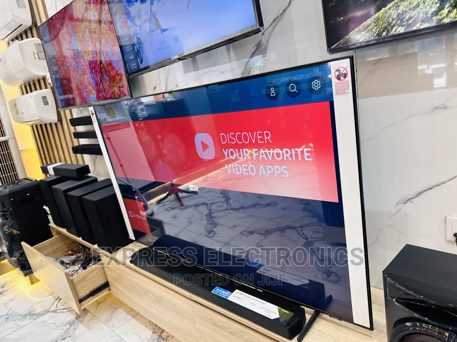 Very Affordable Slim Samsung UHD Smart 85”Au7172