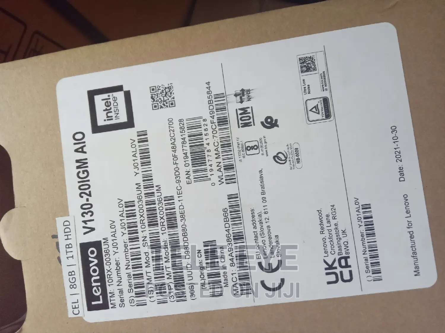 New Desktop Computer Lenovo V130 AIO 8GB Intel HDD 1T