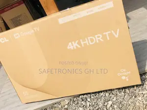 HDR TCL 55inche LED P635 Smart Black Electric Glossy Tv