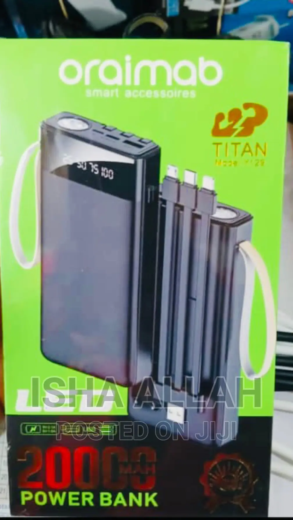 Power Bank 80000 Capacity