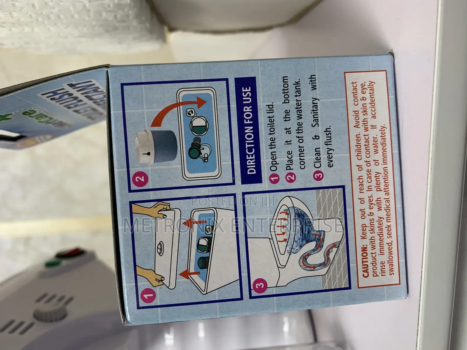 Toilet Flush Disinfectant