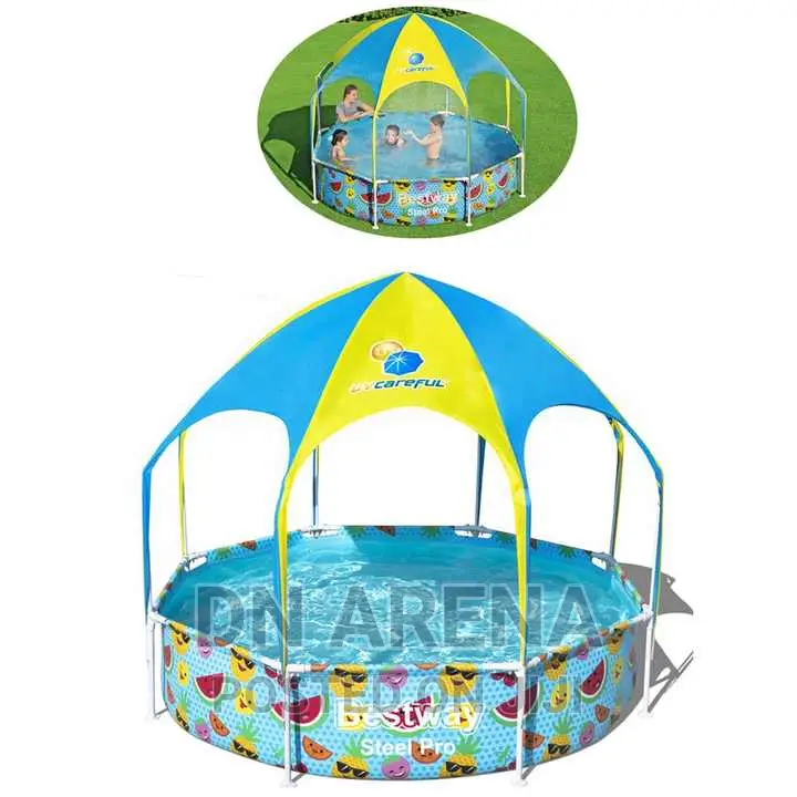 Bestway Splash- In -Shade Swimming Pool With Canopy 244*51cm