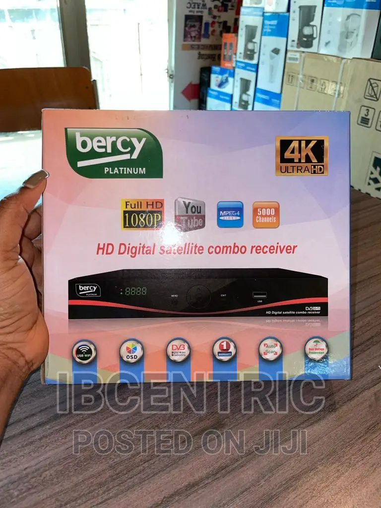 Bercy Ultra HD Digital Satellite Combo Receiver