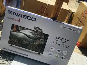 Nasco Black 50 Inches LED Glossy Digital Satellite Tv