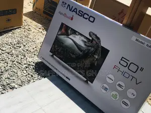 Nasco Black 50 Inches LED Glossy Digital Satellite Tv