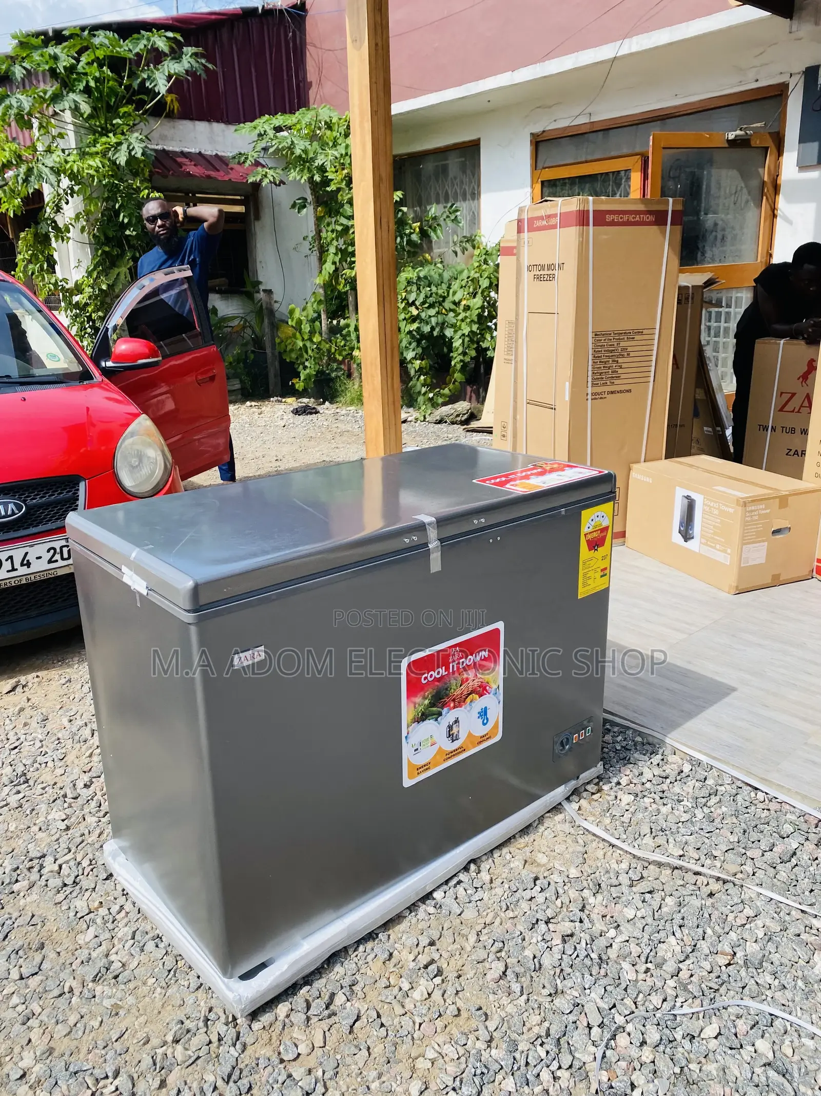 Reliable and Effective Zara 360 Single Door Chest Freezer.