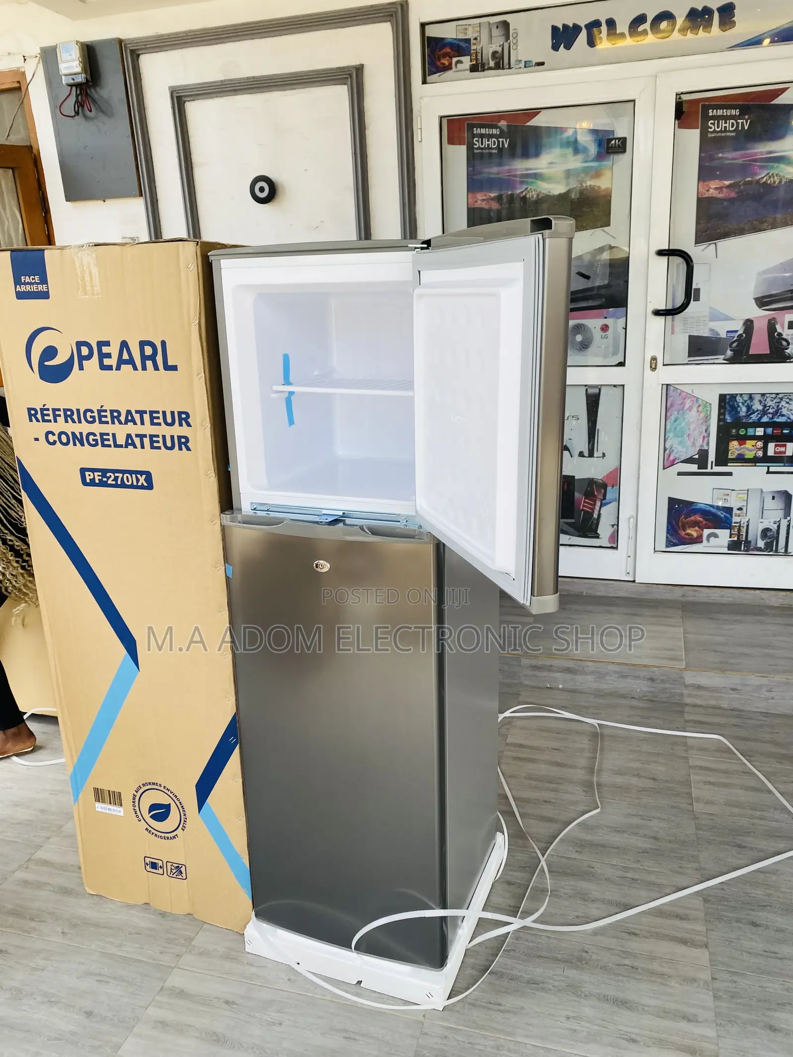 Shop Affordable Pearl PF-270 Ix Double Door Refrigerator.