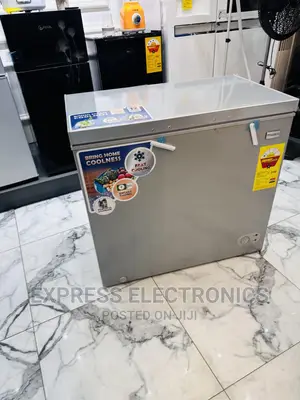 Grey Color Chest Freezer Single Door 200L Nasco
