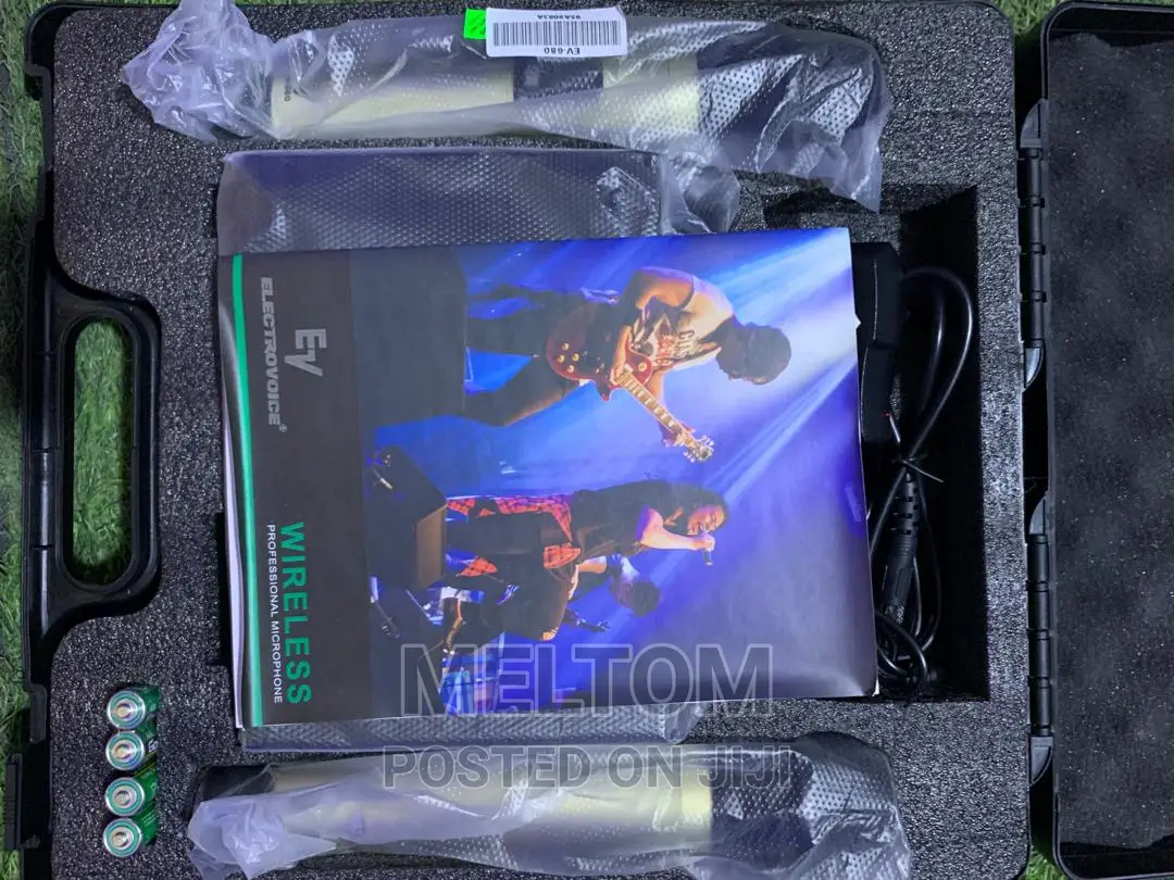 Ev 2in1 Briefcased Cordless Microphone (Ev-680)
