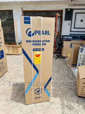Fast Cooling Pf -270 Ix ,166L Double Door Fridge Pearl