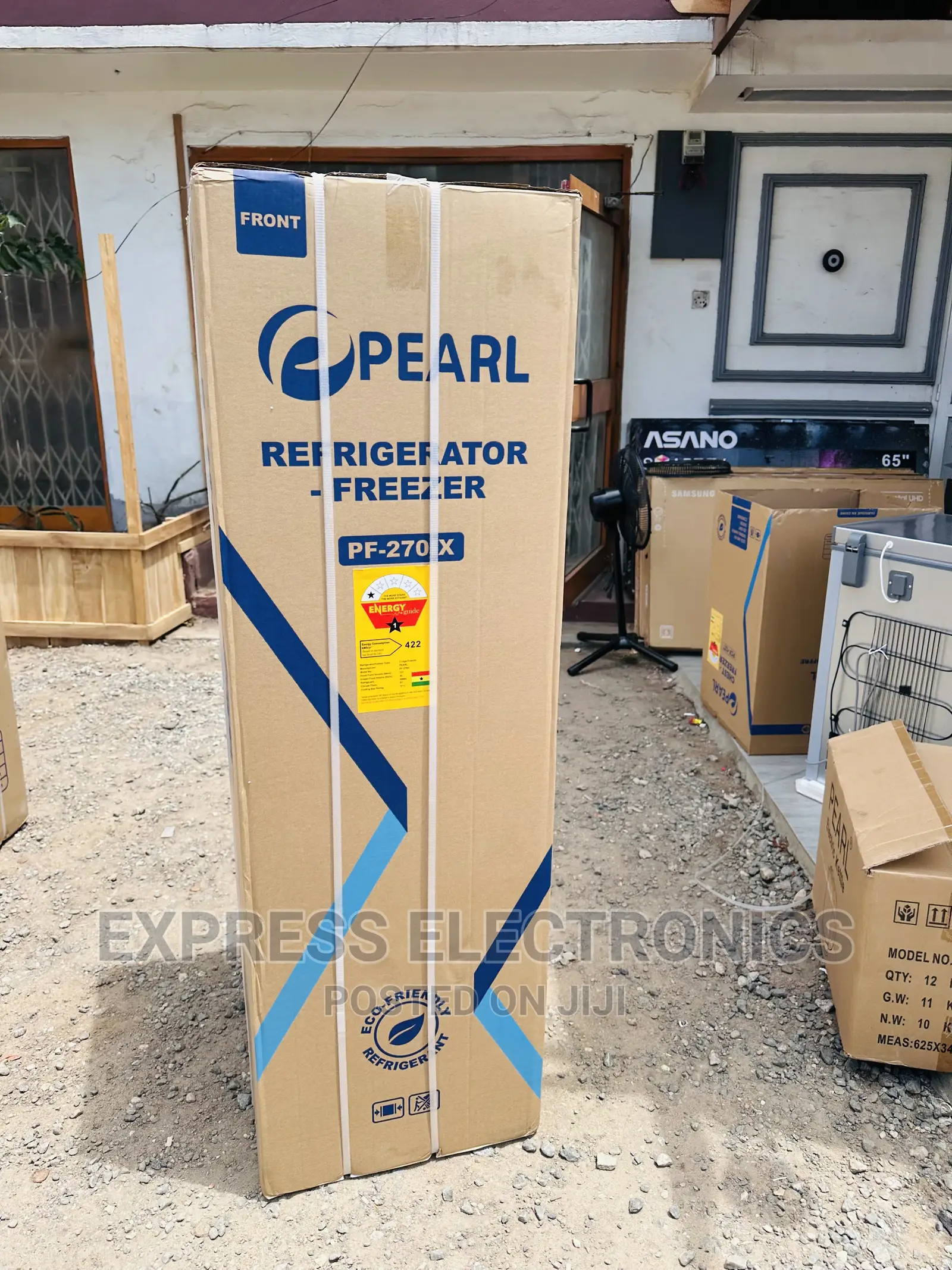 Adorable  Double Door Pearl Pf -270 Ix ,166L