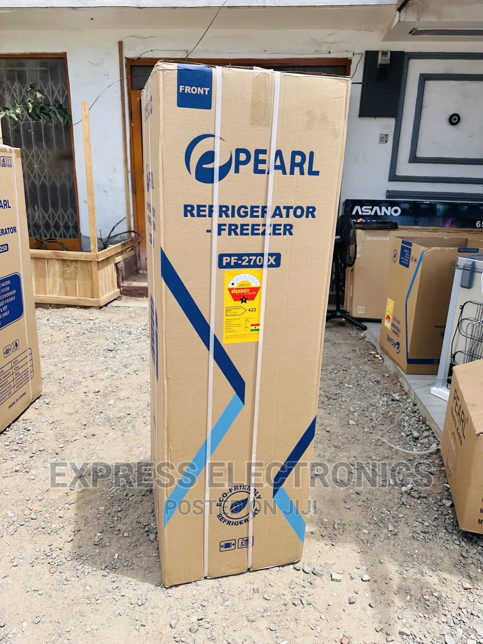 100%Best Double Door Fridge Pf -270 Ix ,166L Pearl