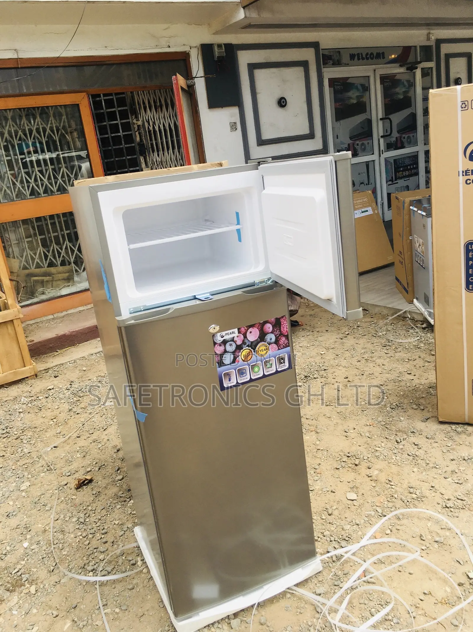 Topfreezer Doubledoor Pearl Pf-250 205 Liters Electric