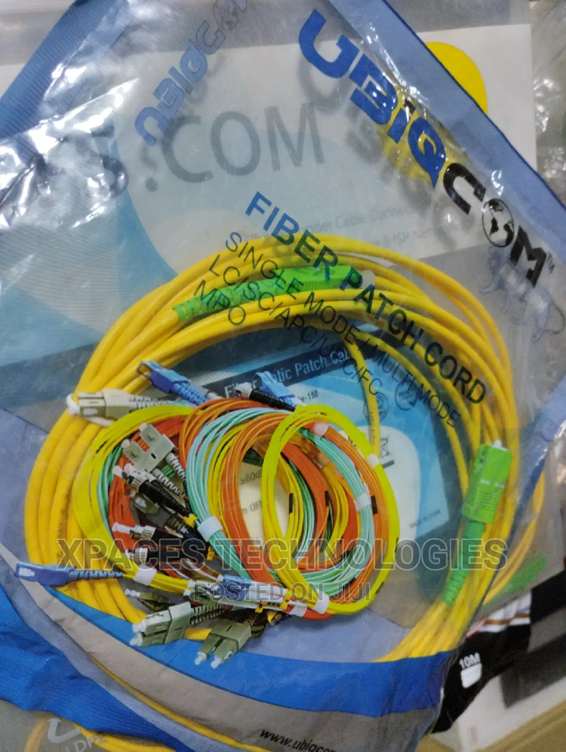 Fiber Patch Cord Sc/Apc-Sc/Apc Sm Sx 3.0mm 3meters