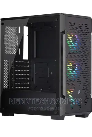 Corsair Icue 220T RGB AIRFLOW Tempered Glass Mid-Towe - Blac