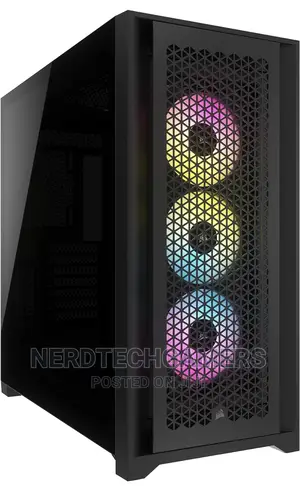 Corsair Icue 4000x RGB Airflow Mid-Tower - Black