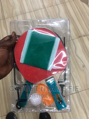 Table Tennis Set (2 Bats,3 Balls,2 Hooks 1 Net)