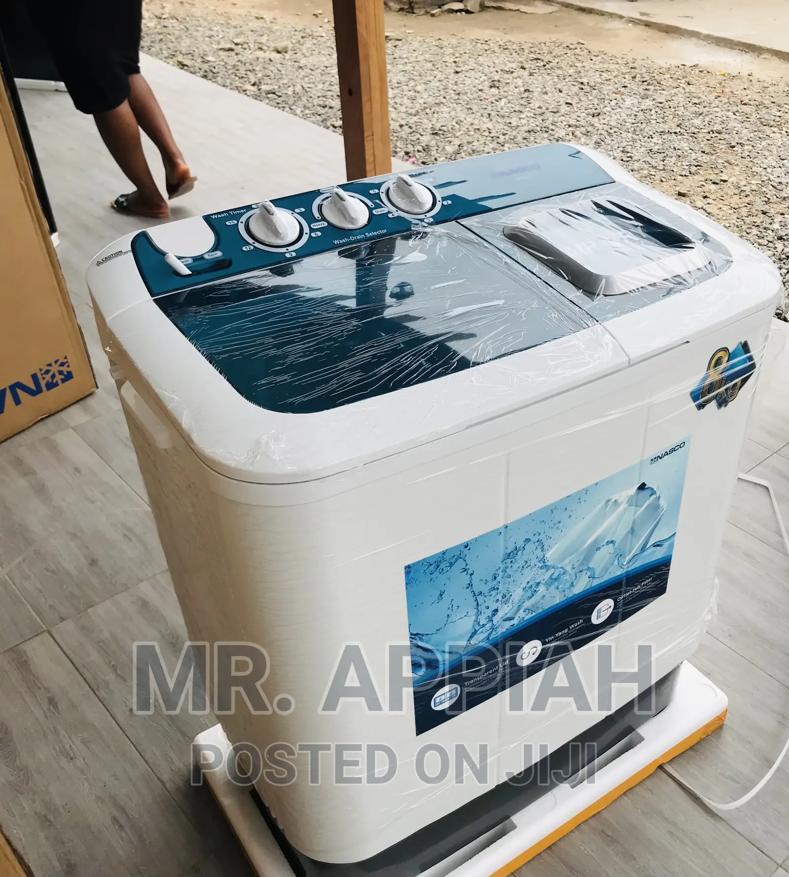 Highlty Energy Saving Nasco 8kg Top Load Washing Machine,