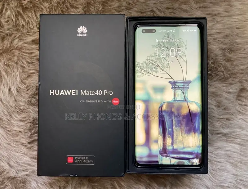 New Huawei Mate 40 Pro 5G 256 GB Black