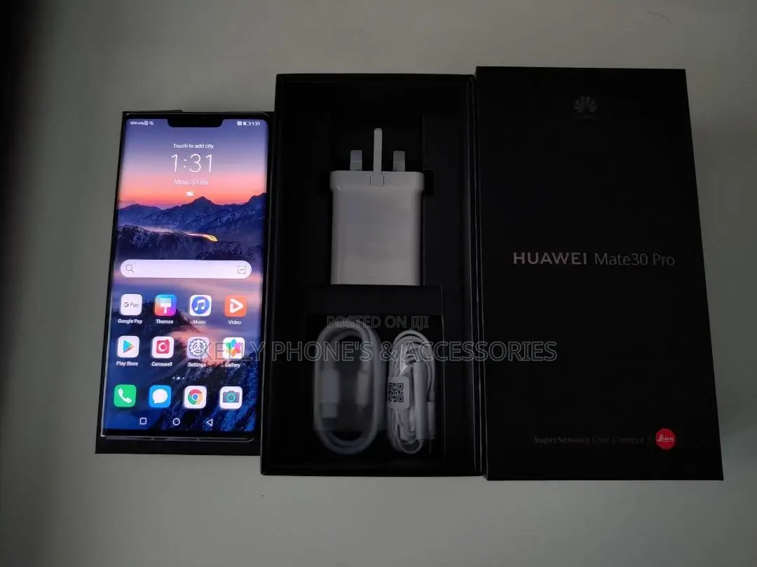 New Huawei Mate 20 Pro 256 GB Black