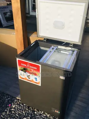 Zara-200 Chestfreezer Singledoor Dark Gray Electric 