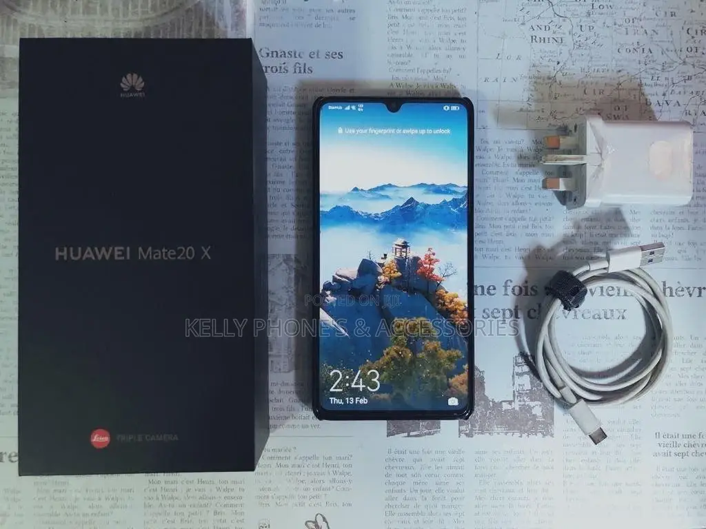 New Huawei Mate 20 X 5G 256 GB Black