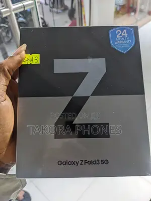 New Samsung Galaxy Z Fold3 5G 256 GB Black
