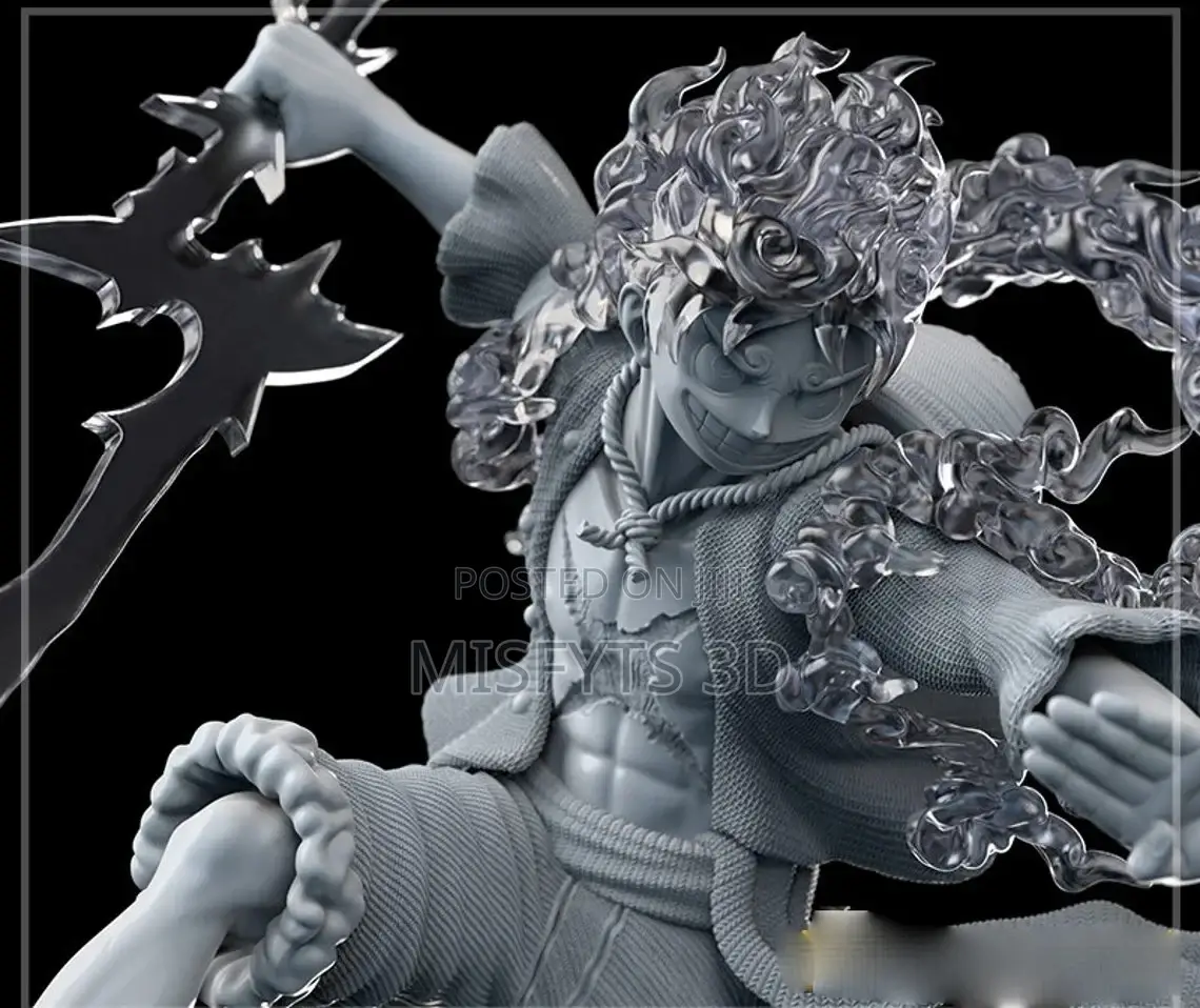 Luffy Gear 5th - Nika (Premium 3D Printed Collectable)