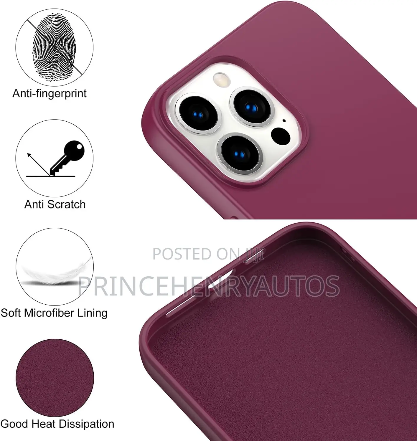 Amytor Designed for iPhone 14 Pro Case