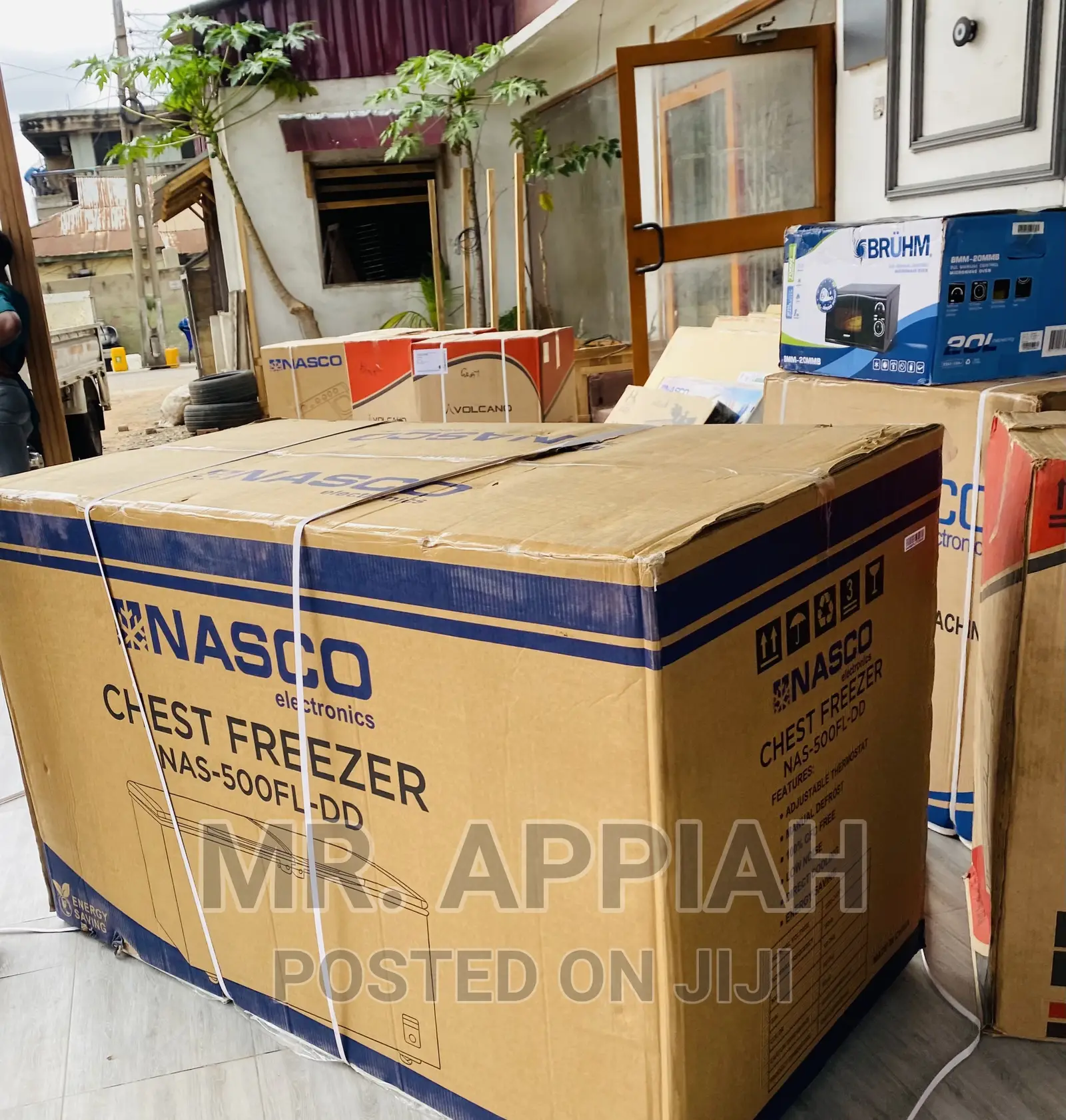 Classic Design Nasco425L 2 Door Chest Freezer(Nas-500fl-Dd)
