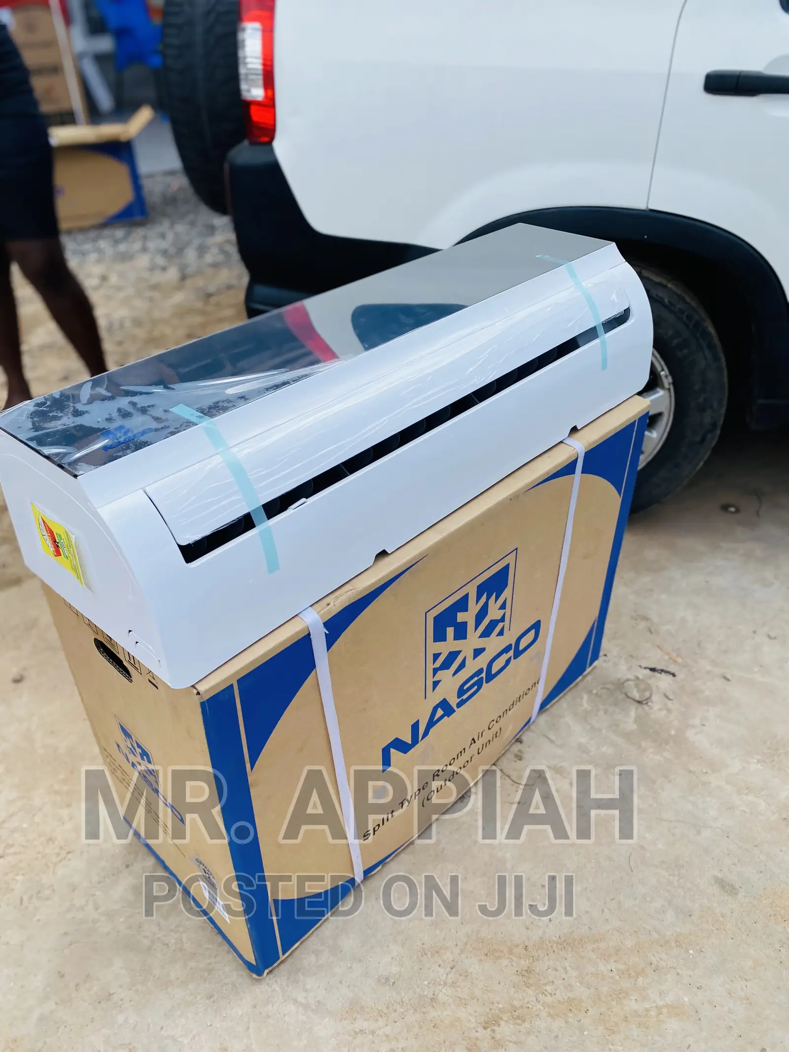 Nasco 2.0hp R410 Split Type Air Conditioner(White)Mirror.