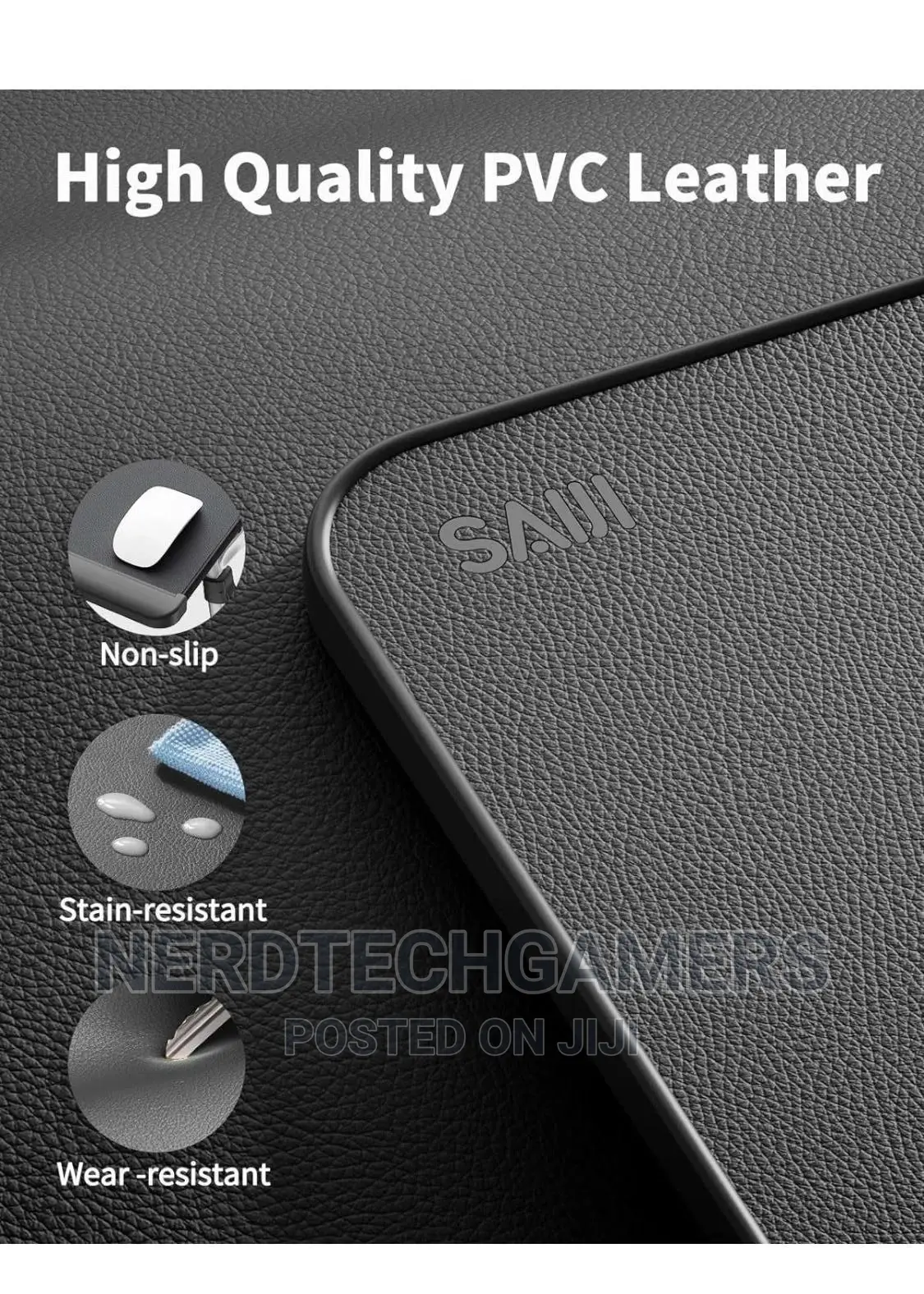 SAIJI Laptop Bed Tray Table, Laptop Computer Lap Desk For Be