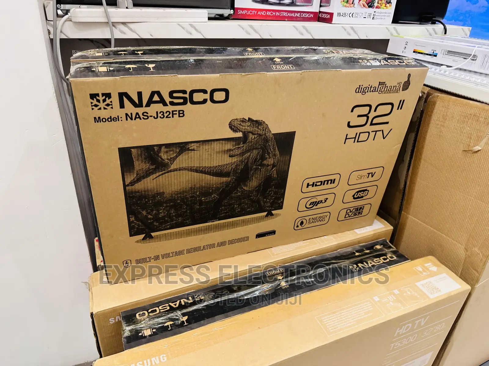 Mage Contrast Nasco 32”FHD Satellite Tv Display