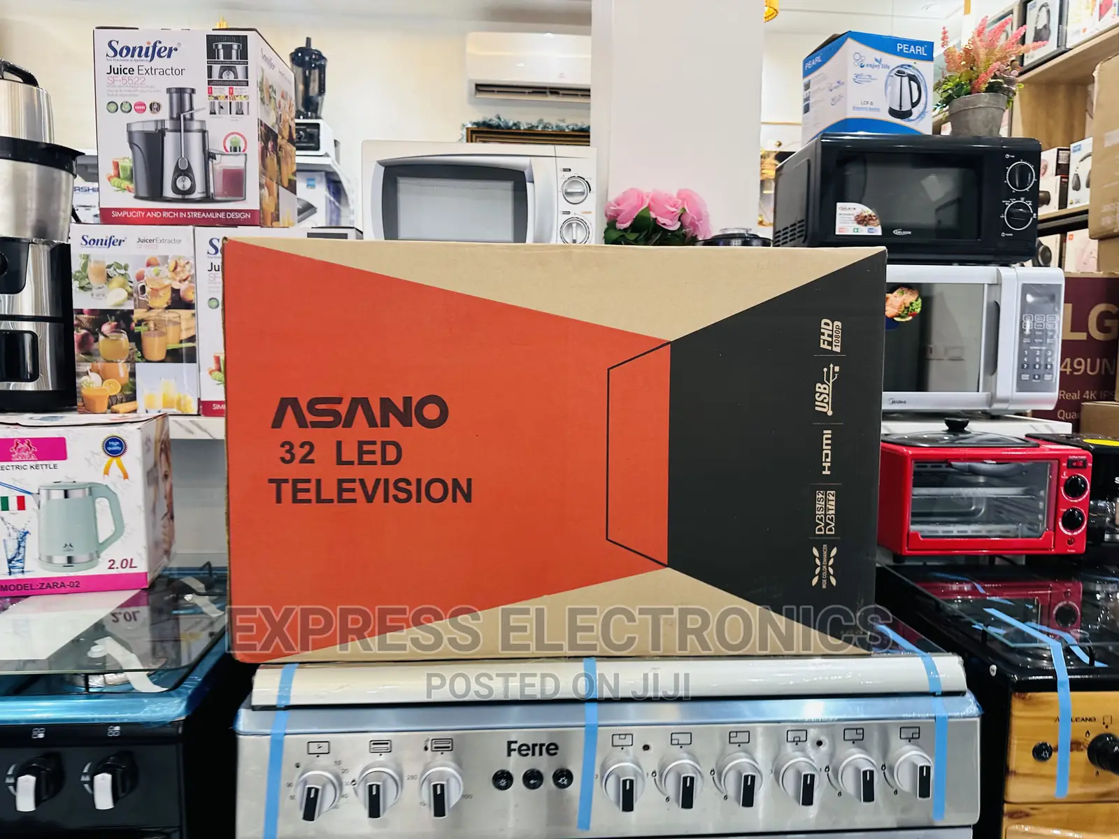 Mage Contrast FHD Satellite Asano 32” Tv