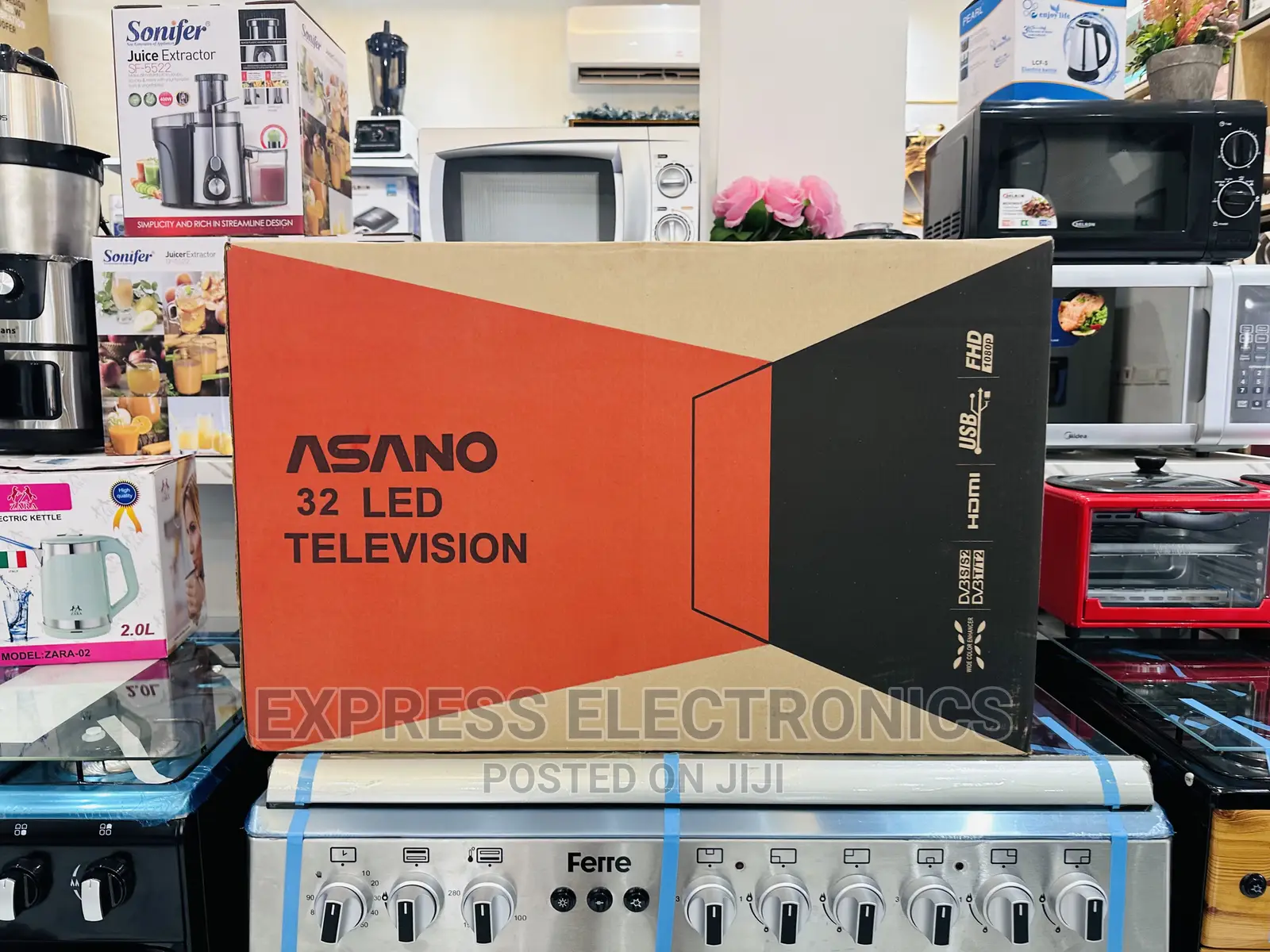 Mage Contrast FHD Satellite Asano 32” Tv