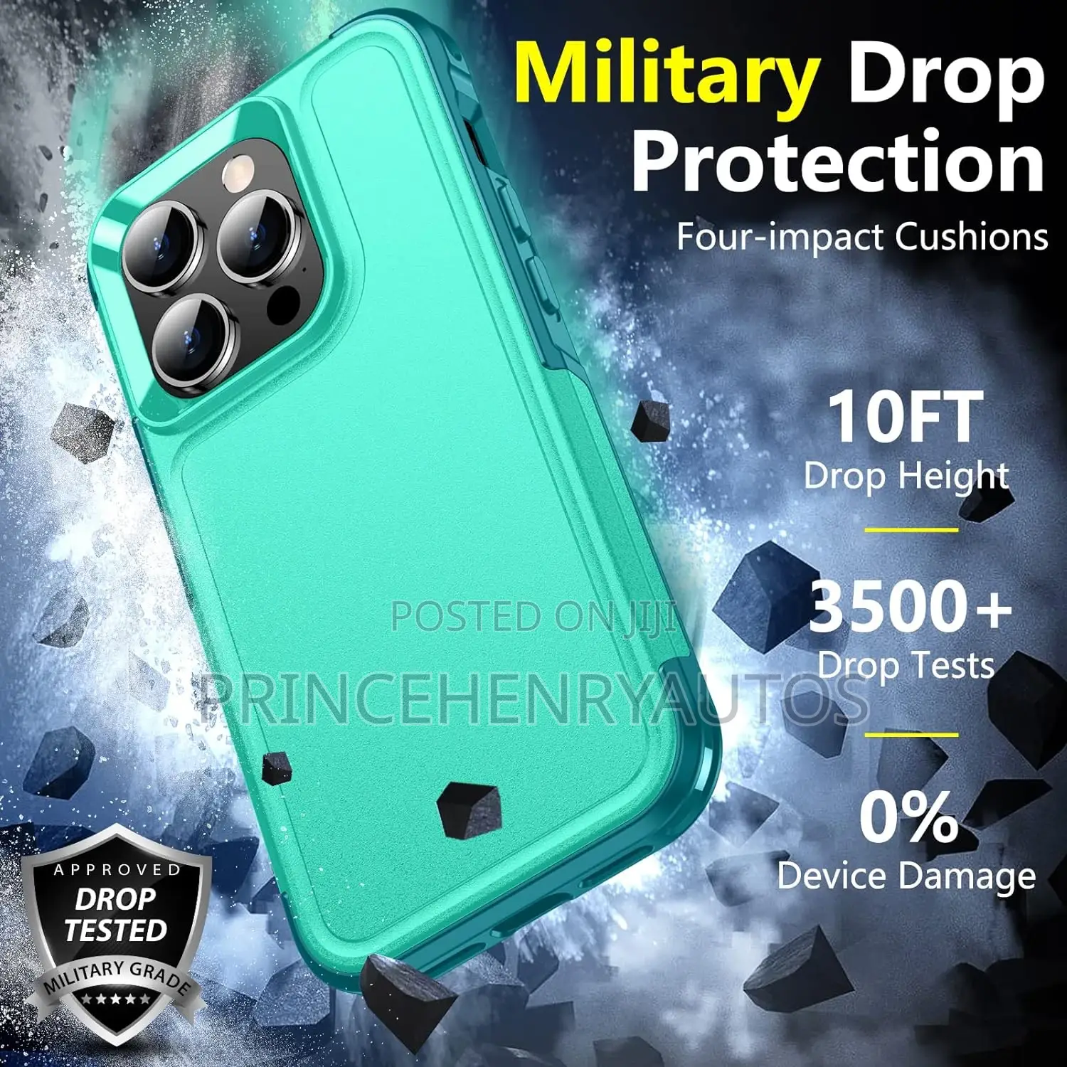 SPIDERCASE Military Grade 7in1 for iPhone 14 Pro Max Case,